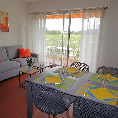 T3 150 M De La Plage, Climatisation, Piscine Et Parking Privatif - Le Lavandou Bagian luar foto